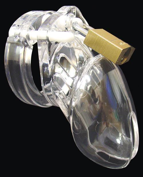 image of product,"Cb-6000 2 1/2"" Cock Cage & Lock Set" - SEXYEONE