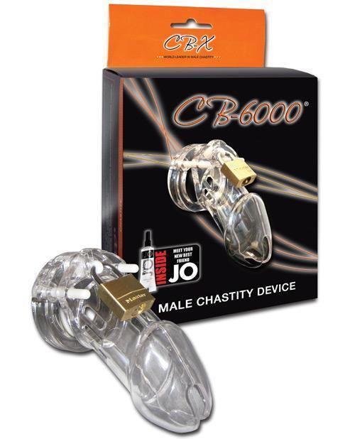 product image, Cb-6000 3 1/4" Cock Cage & Lock Set - {{ SEXYEONE }}