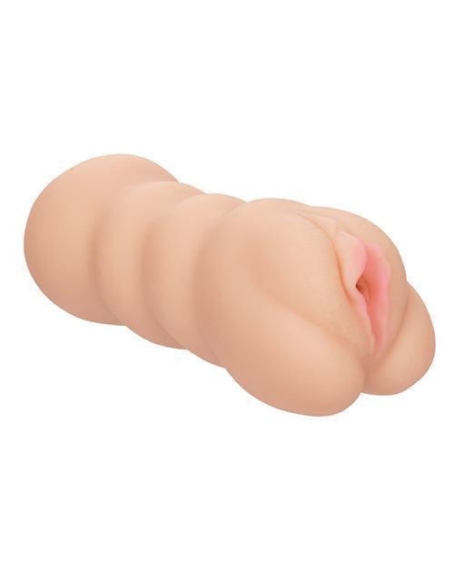 image of product,Cheap Thrills The Three-way Dual Ended Masturbator - Ivory - SEXYEONE