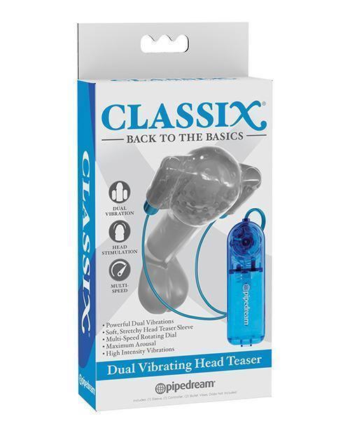 image of product,Classix Dual Vibrating Head Teaser - SEXYEONE