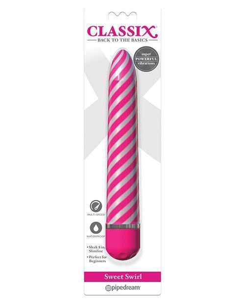 image of product,Classix Sweet Swirl Vibrator - SEXYEONE