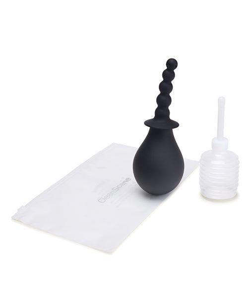 product image,Cleanscene 4 Pc Soft Squeeze Beaded Anal Douche Set W/flared Base - SEXYEONE