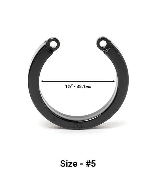 product image, Cock Cage U-ring #5 - Black - SEXYEONE