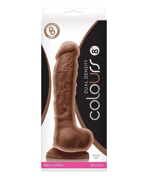 image of product,Colours Dual Density 8" Dildo - SEXYEONE