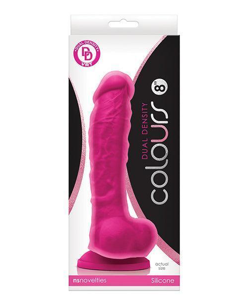 image of product,Colours Dual Density 8" Dildo - SEXYEONE