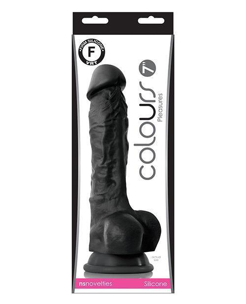 product image, Colours Pleasures 7" Dong W/balls & Suction Cup - SEXYEONE