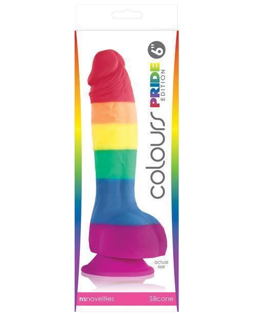 product image, Colours Pride Edition 6" Dong W-suction Cup - SEXYEONE