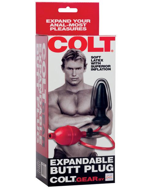product image, COLT Expandable Butt Plug - Black - SEXYEONE