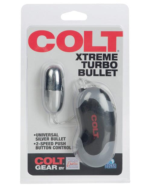 product image, COLT Xtreme Turbo Bullet Power Pack Waterproof - 2 Speed Silver - SEXYEONE