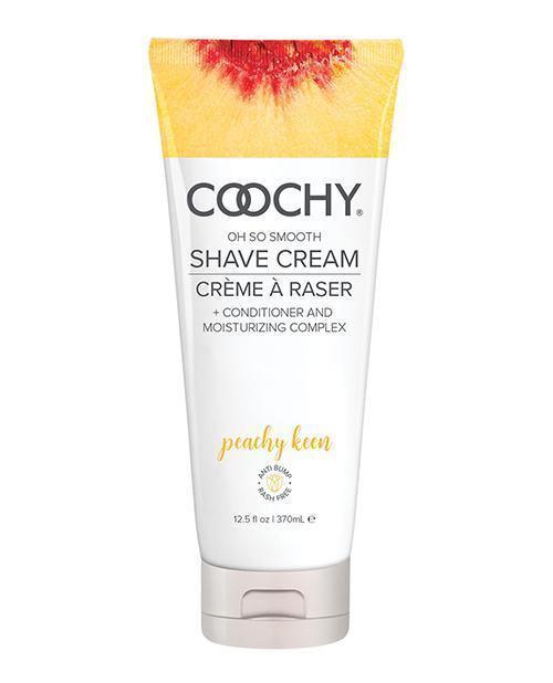 product image, Coochy Shave Cream - 12.5 Oz Peachy Keen - SEXYEONE