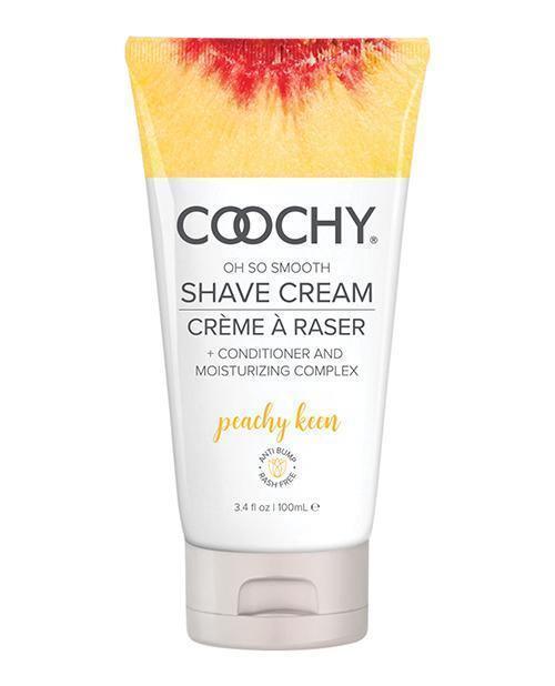 product image, Coochy Shave Cream - 3.4 Oz Peachy Keen - SEXYEONE