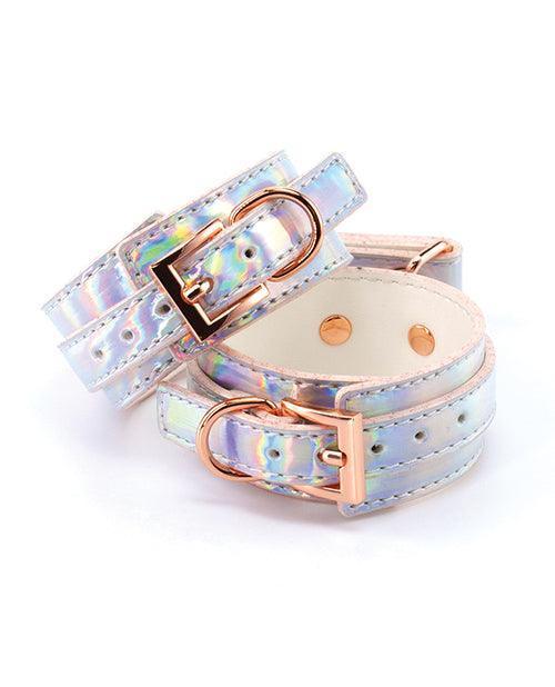 image of product,Cosmo Bondage Ankle Cuffs - Rainbow - SEXYEONE