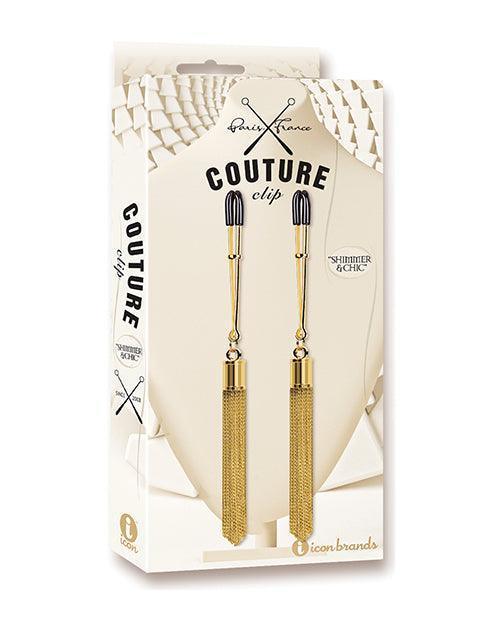 product image, Couture Clips Luxury Nipple Clamps - Shimmer & Chic - SEXYEONE