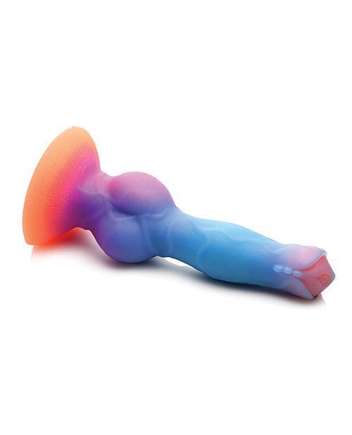 image of product,Creature Cocks Space Cock Silicone Alien Dildo - Glow In The Dark - SEXYEONE