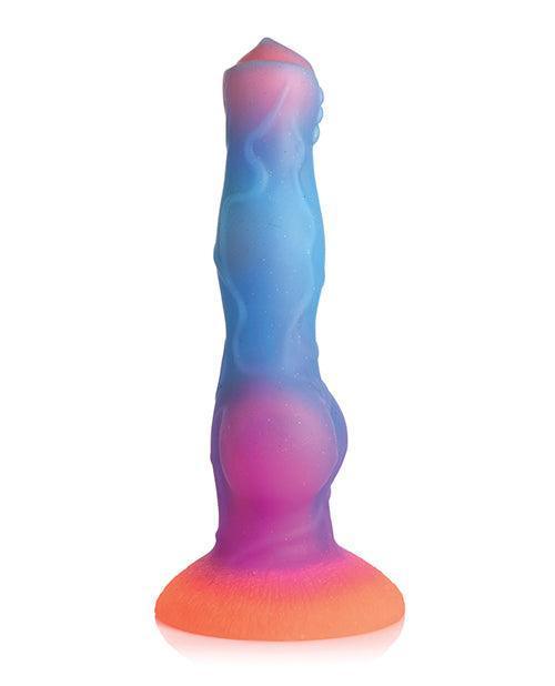 image of product,Creature Cocks Space Cock Silicone Alien Dildo - Glow In The Dark - SEXYEONE
