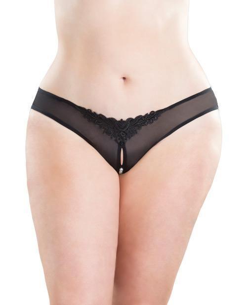 product image, Crotchless Thong with pearls - SEXYEONE