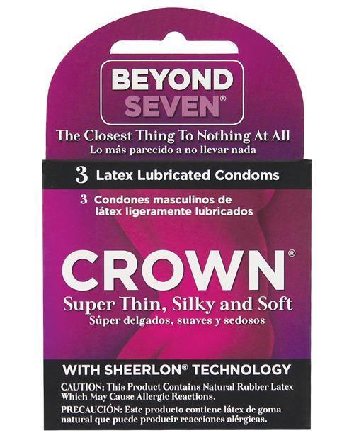 product image, Crown Lubricated Condoms - SEXYEONE 