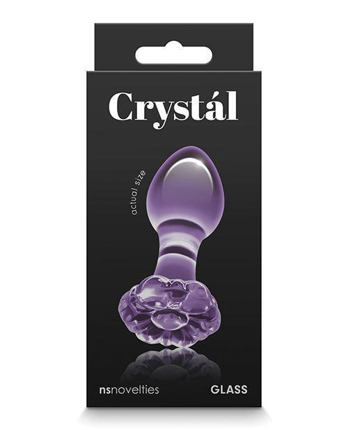 image of product,Crystal Flower Butt Plug - SEXYEONE
