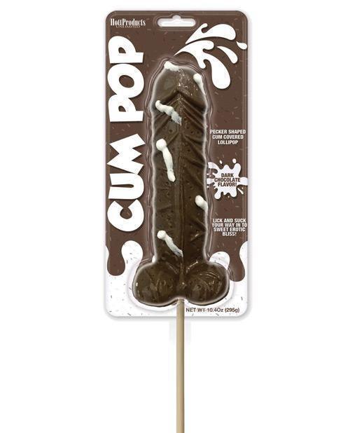 product image, Cum Cock Pops - Dark Chocolate - SEXYEONE
