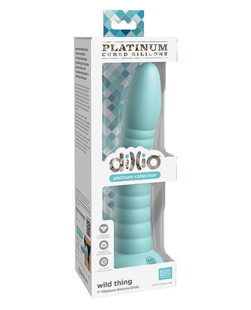 image of product,Dillio Platinum 7" Wild Thing Silicone Dildo - SEXYEONE