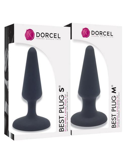 product image, Dorcel Best Plug Starter Kit S-m - Black - SEXYEONE