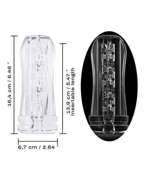 image of product,Dorcel Deep Blow Extreme Sleeve - Clear - SEXYEONE
