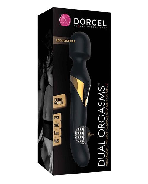 product image, Dorcel Dual Orgasms Wand - Black/Gold - SEXYEONE