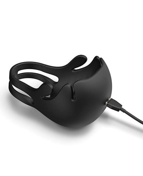 image of product,Dorcel Fun Bag Testicle Vibrator - Black - SEXYEONE
