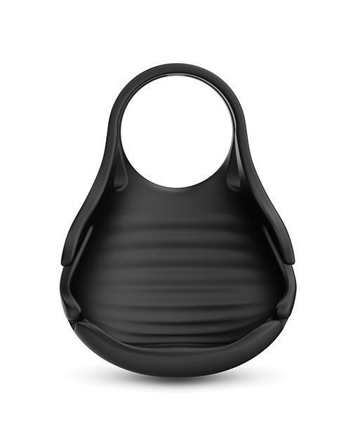Dorcel Fun Bag Testicle Vibrator - Black - SEXYEONE
