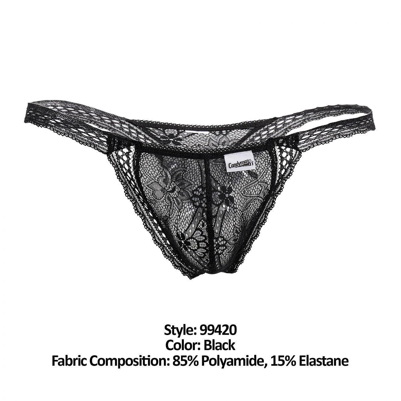 image of product,Double Lace Thongs - SEXYEONE