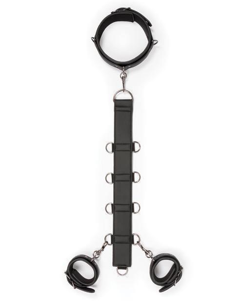 image of product,Easy Toys Neck To Wrist Restraint Set - Black - SEXYEONE