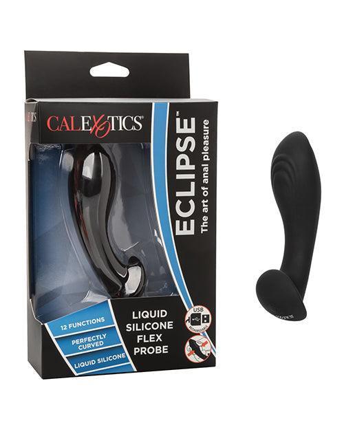 product image, Eclipse Liquid Silicone Flex Probe - Black - SEXYEONE