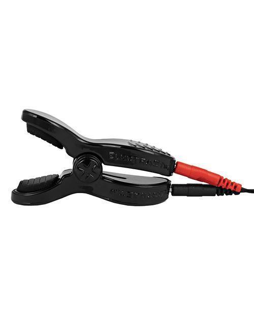 image of product,Electrastim Bipolar Electraclamp - Black - SEXYEONE