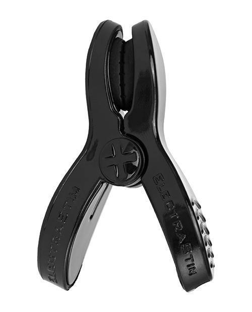 image of product,Electrastim Bipolar Electraclamp - Black - SEXYEONE
