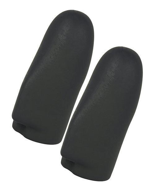 image of product,Electrastim Explorer Electro Finger Sleeves - Black - SEXYEONE