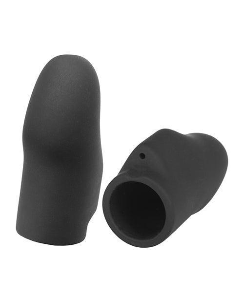 image of product,Electrastim Explorer Electro Finger Sleeves - Black - SEXYEONE