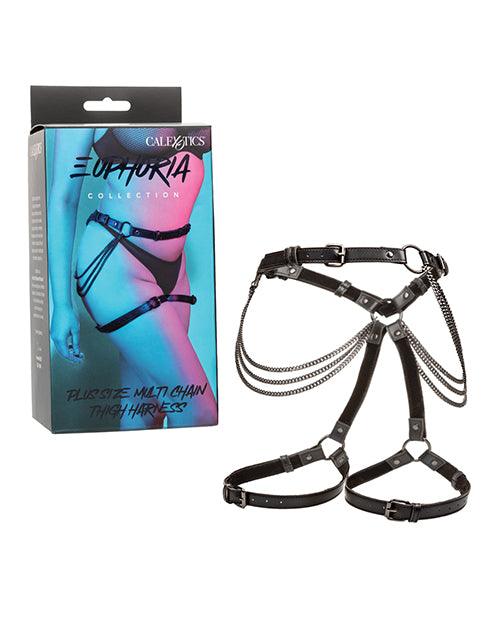 product image, Euphoria Collection Plus Size Multi Chain Thigh Harness - SEXYEONE