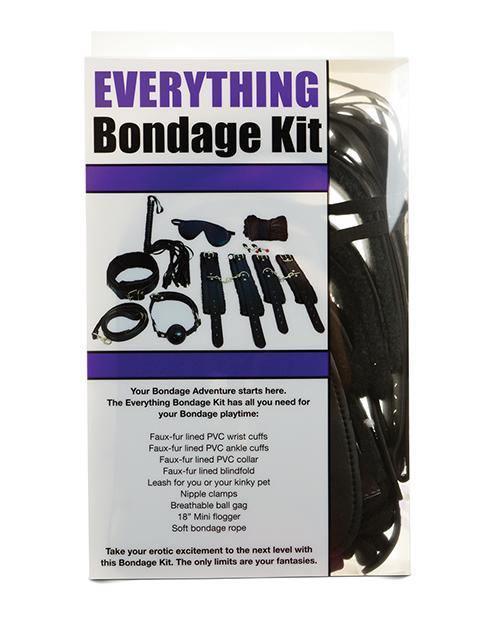 product image,Everything Bondage 12 Piece Kit - SEXYEONE