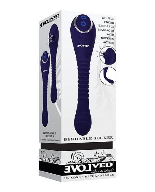 product image, Evolved Bendable Sucker - Purple - SEXYEONE