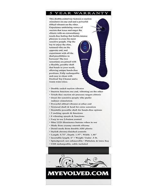 image of product,Evolved Bendable Sucker - Purple - SEXYEONE