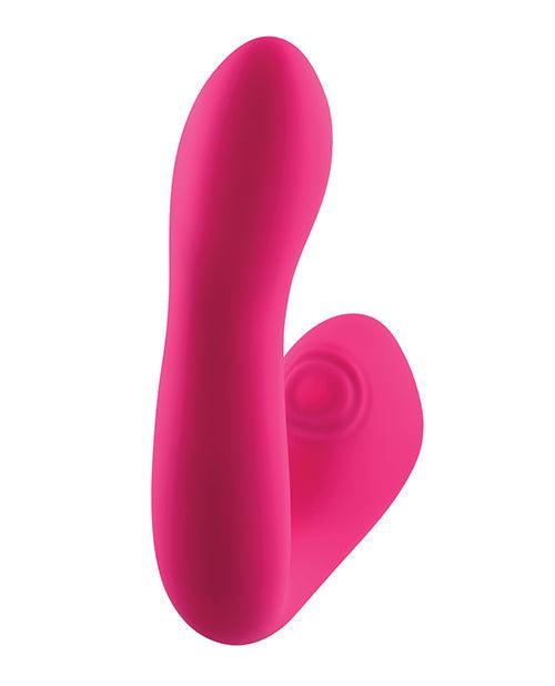 image of product,Evolved Buck Wild Come Hither Dual End Massager - Pink - {{ SEXYEONE }}
