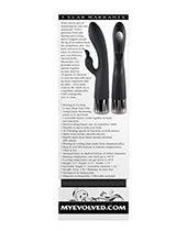 image of product,Evolved Heat Up & Chill G-spot Rabbit - Black - SEXYEONE