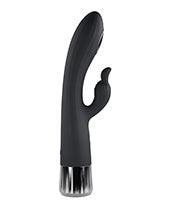 image of product,Evolved Heat Up & Chill G-spot Rabbit - Black - SEXYEONE
