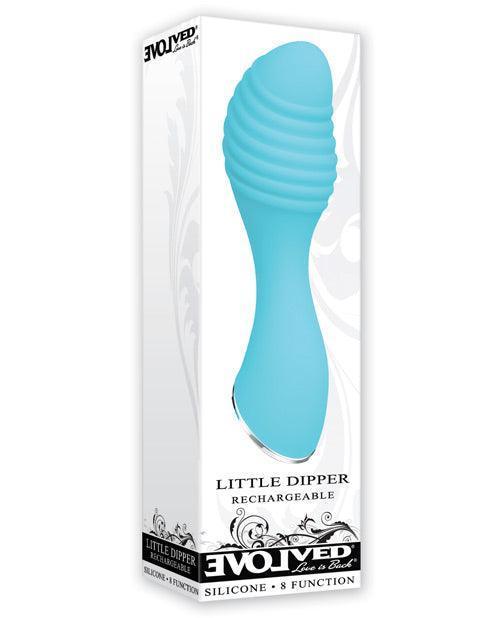 product image, Evolved Little Dipper Rechageable Mini Vibe - Blue - SEXYEONE