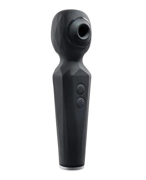 image of product,Evolved Rainbow Sucker Wand - Black - SEXYEONE