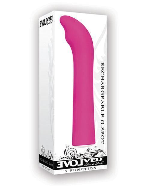 product image, Evolved Rechargeable G Spot Vibe - Pink - SEXYEONE