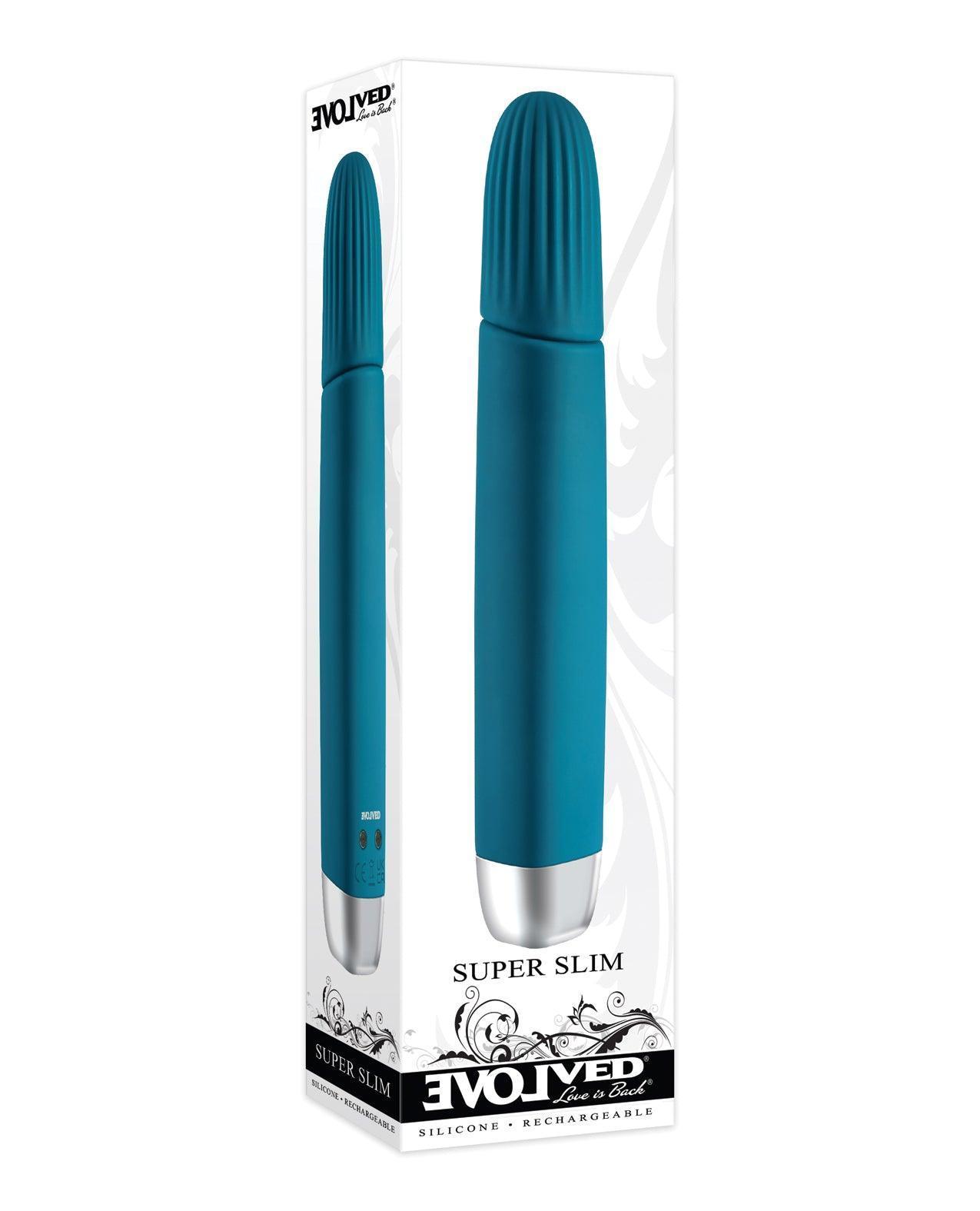 product image, Evolved Super Slim Wand - Teal - SEXYEONE