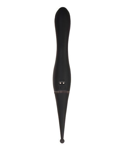 image of product,Evolved Tantalizing Teaser Dual End Vibrator - Black - SEXYEONE