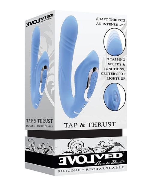product image, Evolved Tap & Thrust Dual Vibe - Blue - SEXYEONE