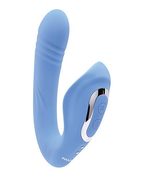 image of product,Evolved Tap & Thrust Dual Vibe - Blue - SEXYEONE